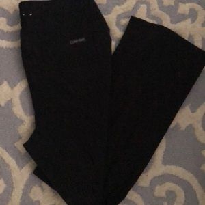 Calvin Klein stretch black pants Plus size